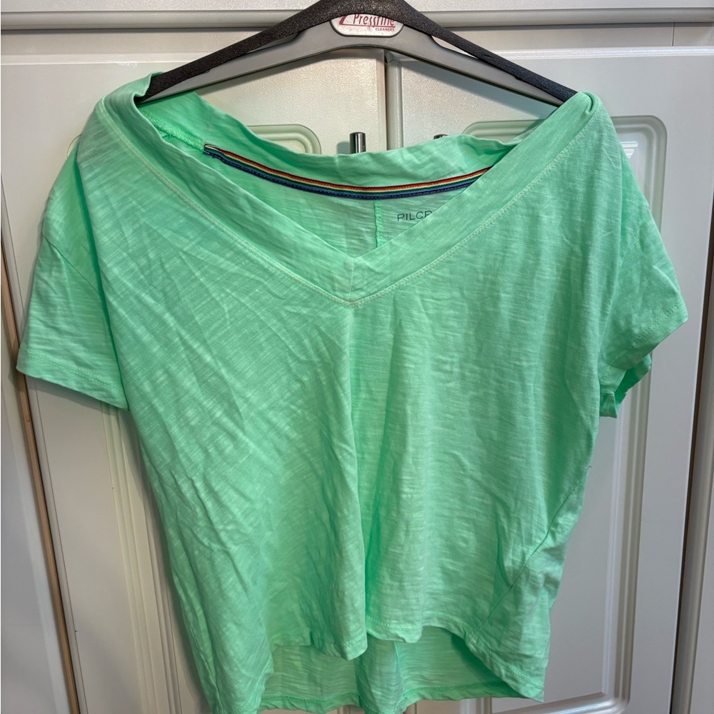 Mint Green Women's Pilcro Top